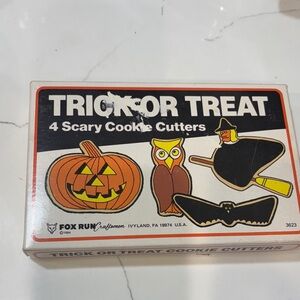 Fox Run Halloween Cookie Cutters set of 4